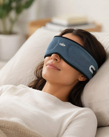 Masque de sommeil DreamEar porte pendant la nuit