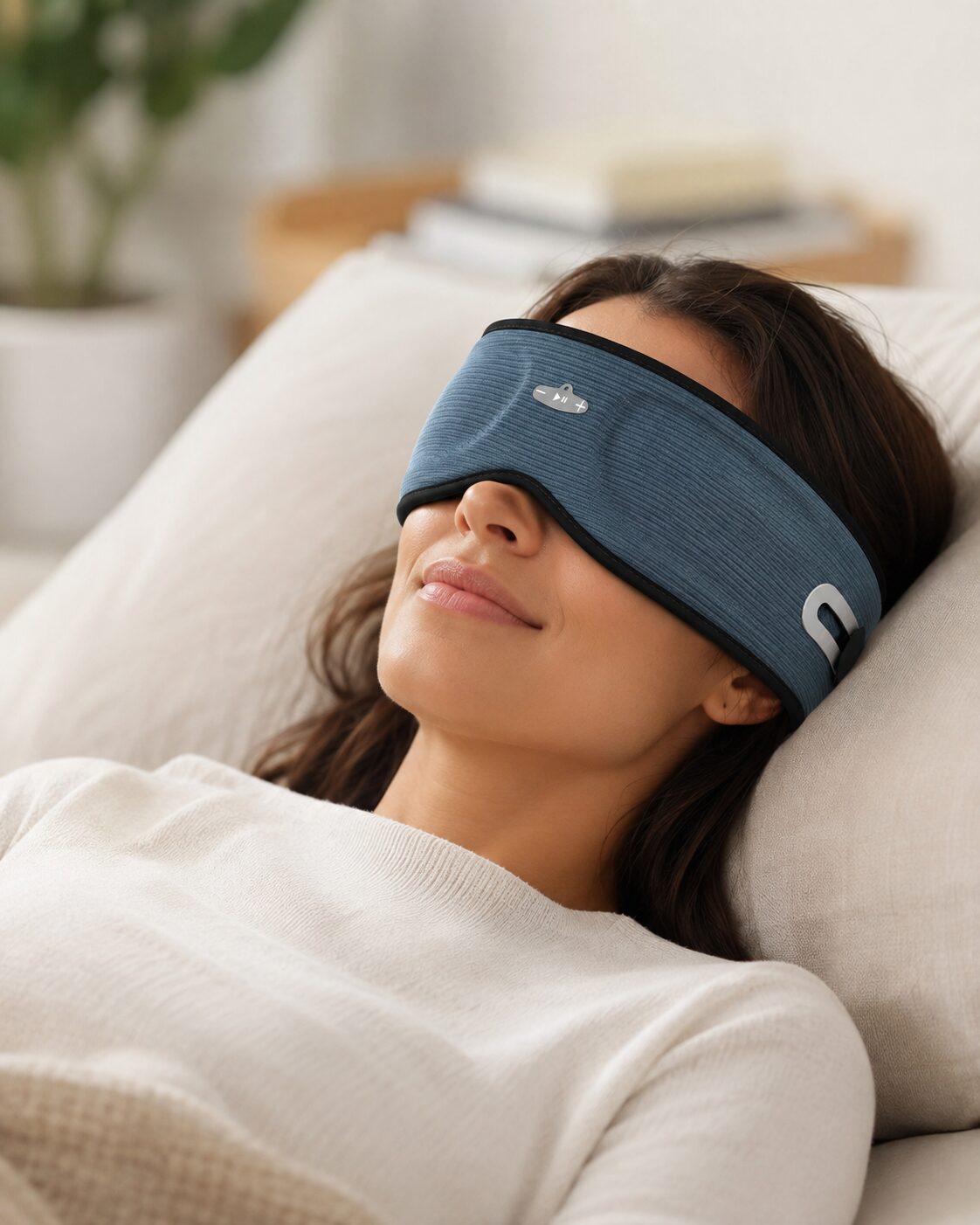 Masque de sommeil DreamEar porte pendant la nuit
